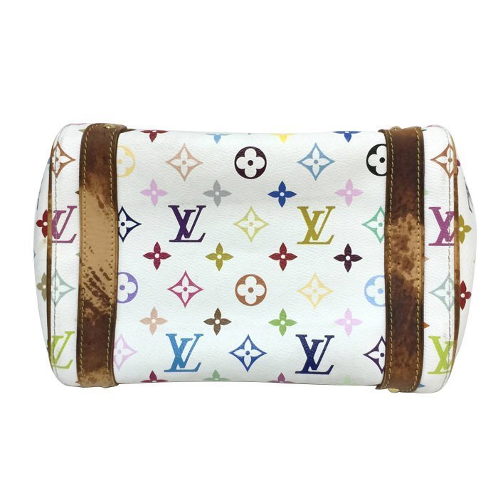 ルイ ヴィトン LOUIS VUITTON プリシラ モノグラム マルチカラー ハンドバッグ ブロン_画像3