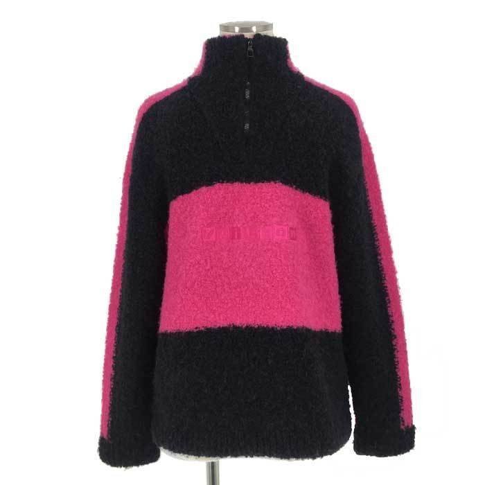 優先配送 【美品】ルイ ヴィトン L アルパカ混 フリース オーバー