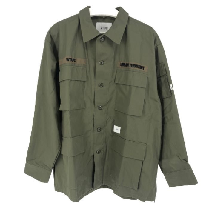 新品同様】ダブルタップス WTAPS ジャングル シャツ ミリタリー ...
