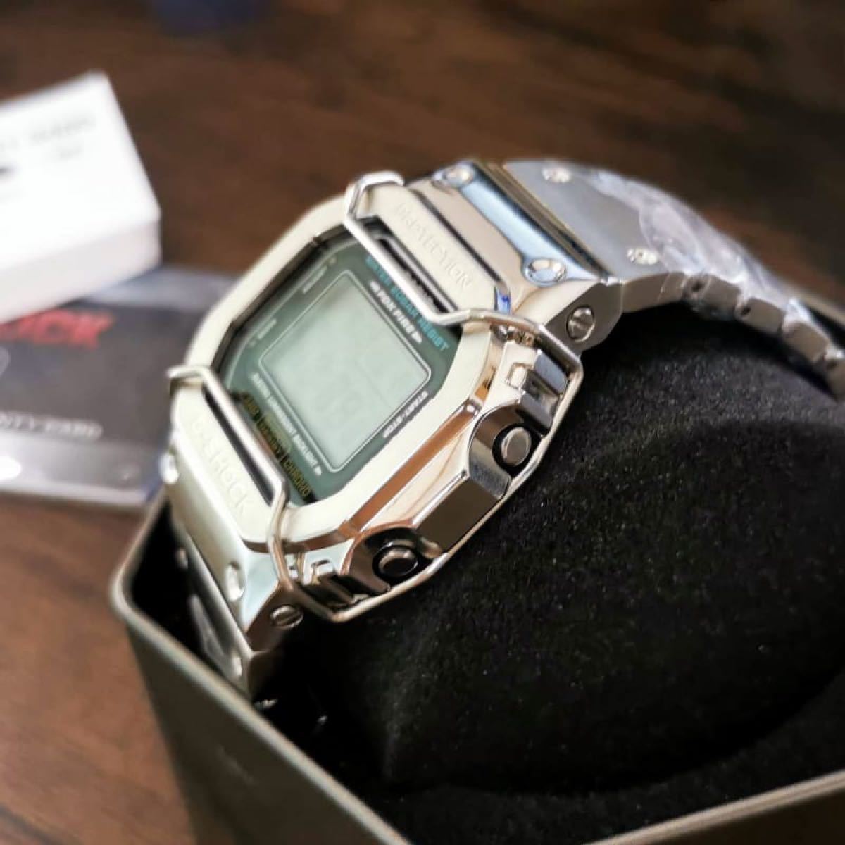 G-SHOCK DW-5600 フルメタルカスタム + バンパー [送料無料 G-SHOCK DW-5600 フルメタルカスタム + バンパー [送料無料