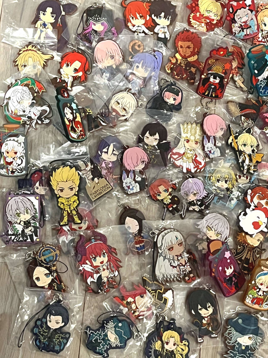 Fateシリーズ Fate/Grand Order FGO グッズ 大量 ラバーストラップ