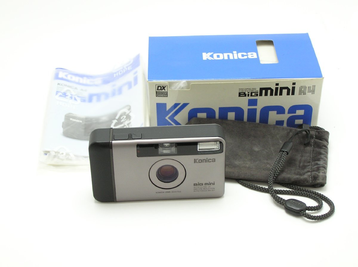 付与 me466 取説 Konica Big mini NOU135 コニカ ビッグミニ カメラ ...