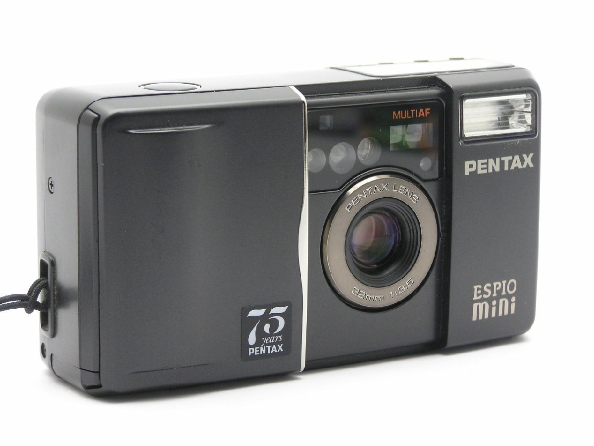 ハローカメラ 9402 PENTAX ESPIO mini ( 32mm F3.5 ) PENTAX 75 years【人気商品】 動作品 現状 1円スタ-ト 即決 数量限定価格!! PENTAX 電池付属 mini espio フィルムカメラ