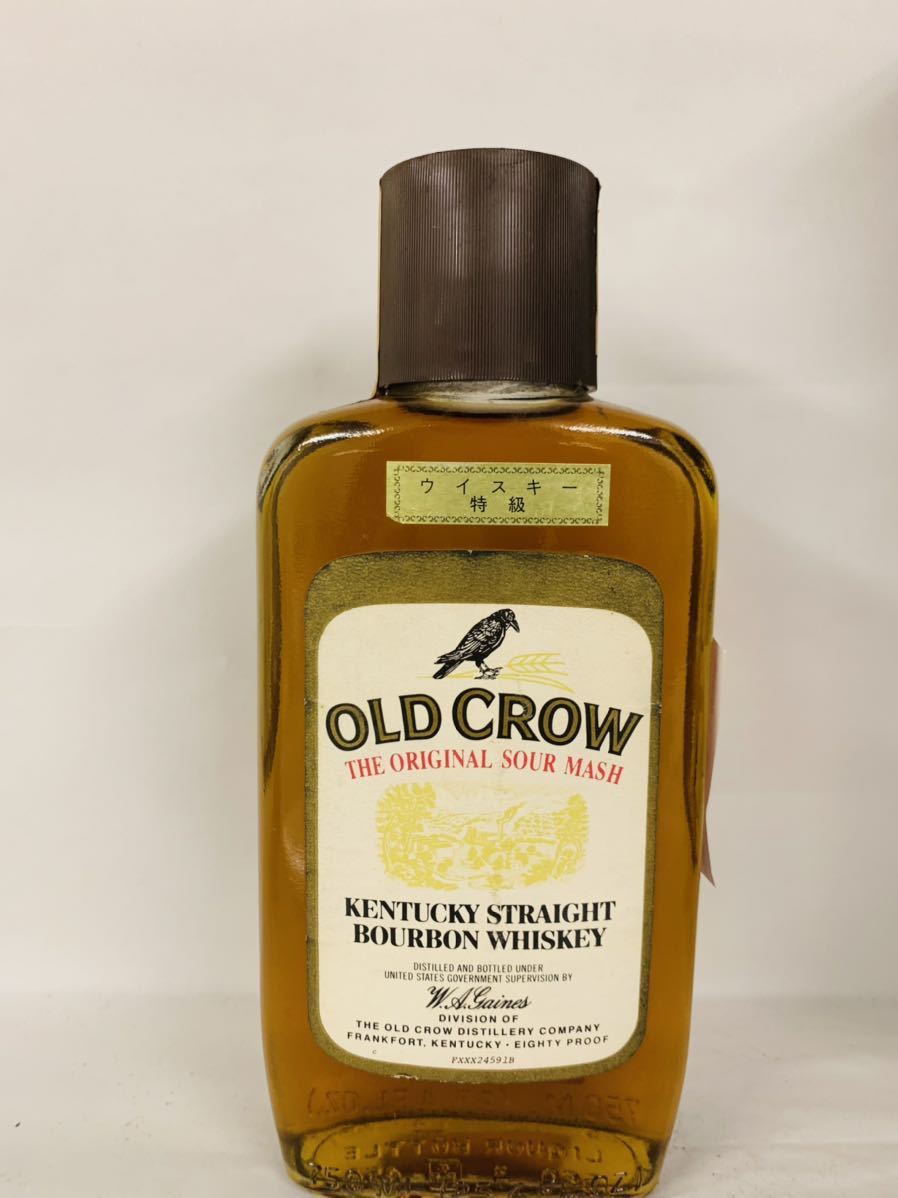 未開栓 OLD CROW オールドクロウ 750ml バーボン ウイスキー 40%古酒