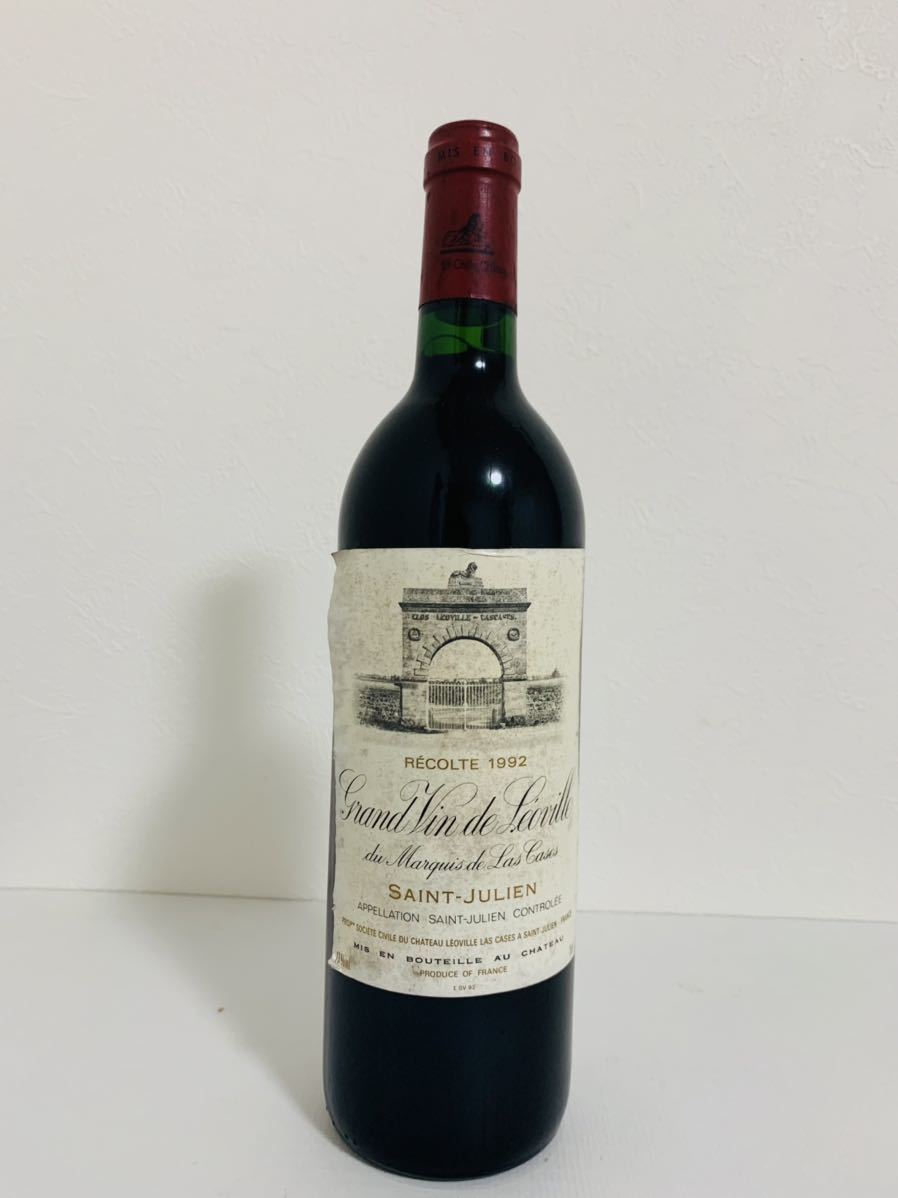 シャトー レオヴィル ラスカーズ 1992赤ワイン 古酒 750ml www.damrong
