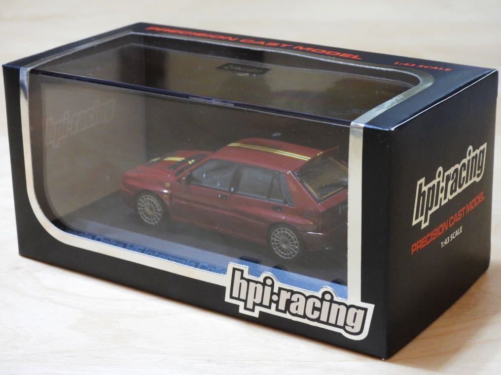 【新品：未開封】hpi racing 1/43 ランチア デルタ HF インテグラーレ コレツィオーネ [Lancia Delta HF integrale Collezione] 8044の画像8