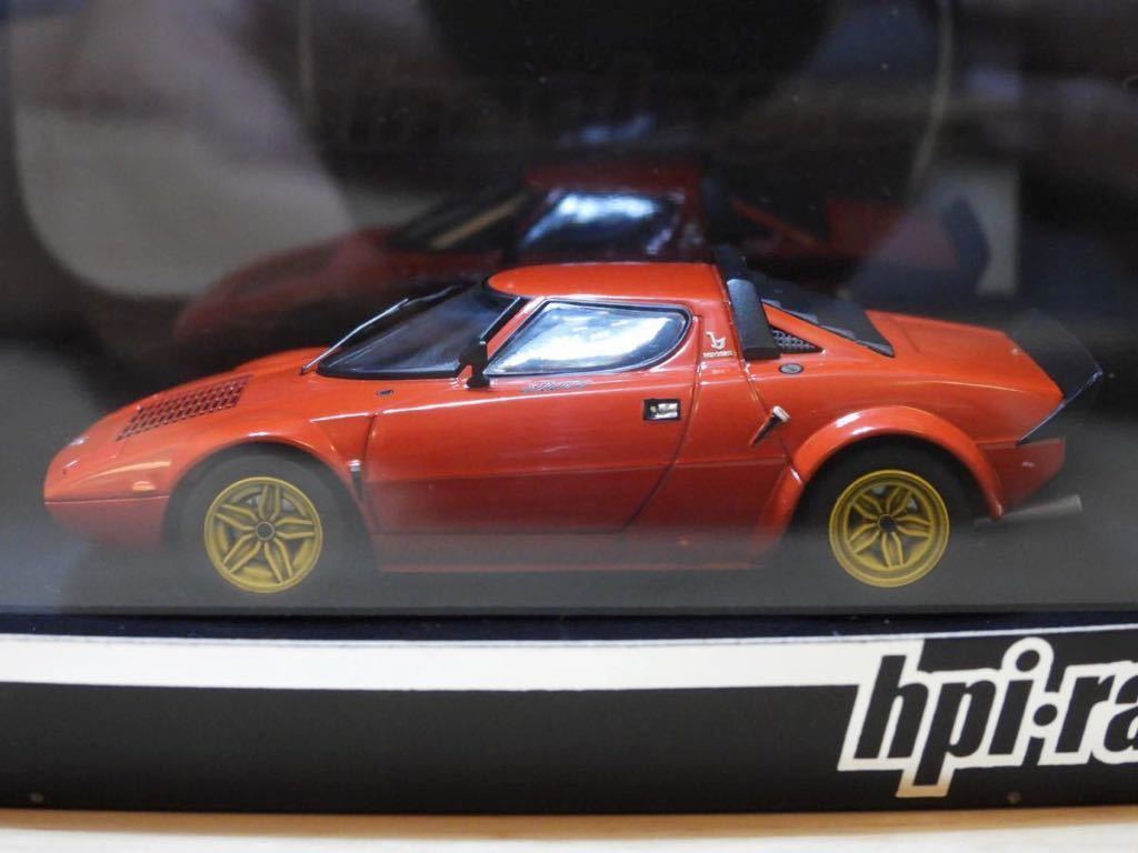 【2009年 ホビーフォーラム 限定：未開封】hpi racing 1/43 ランチア ストラトス HF Gr.4 ストラダーレ レッド [8131]_画像4