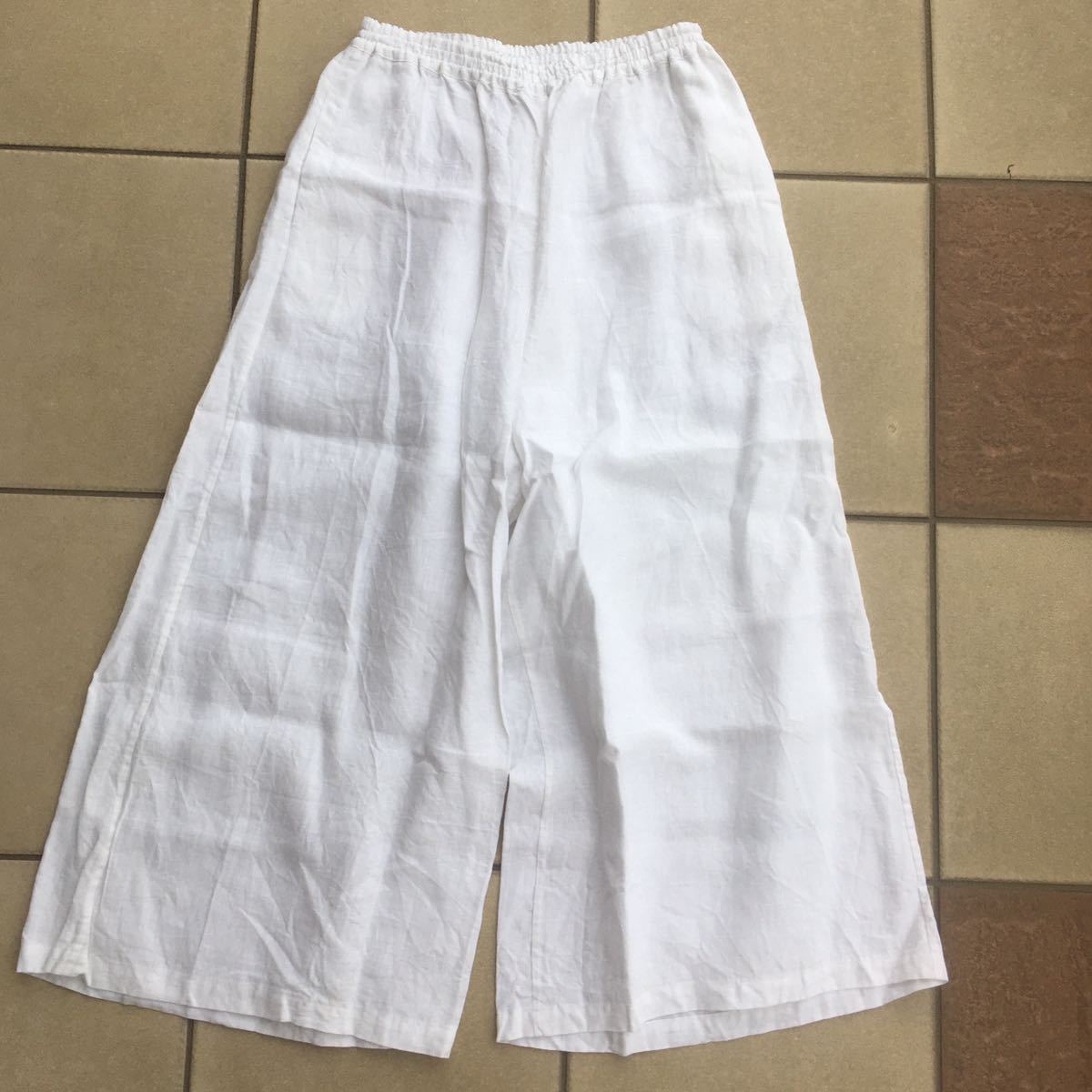 試着のみ Pois E ポイズ・エ STONE LINEN white | www.tspea.org