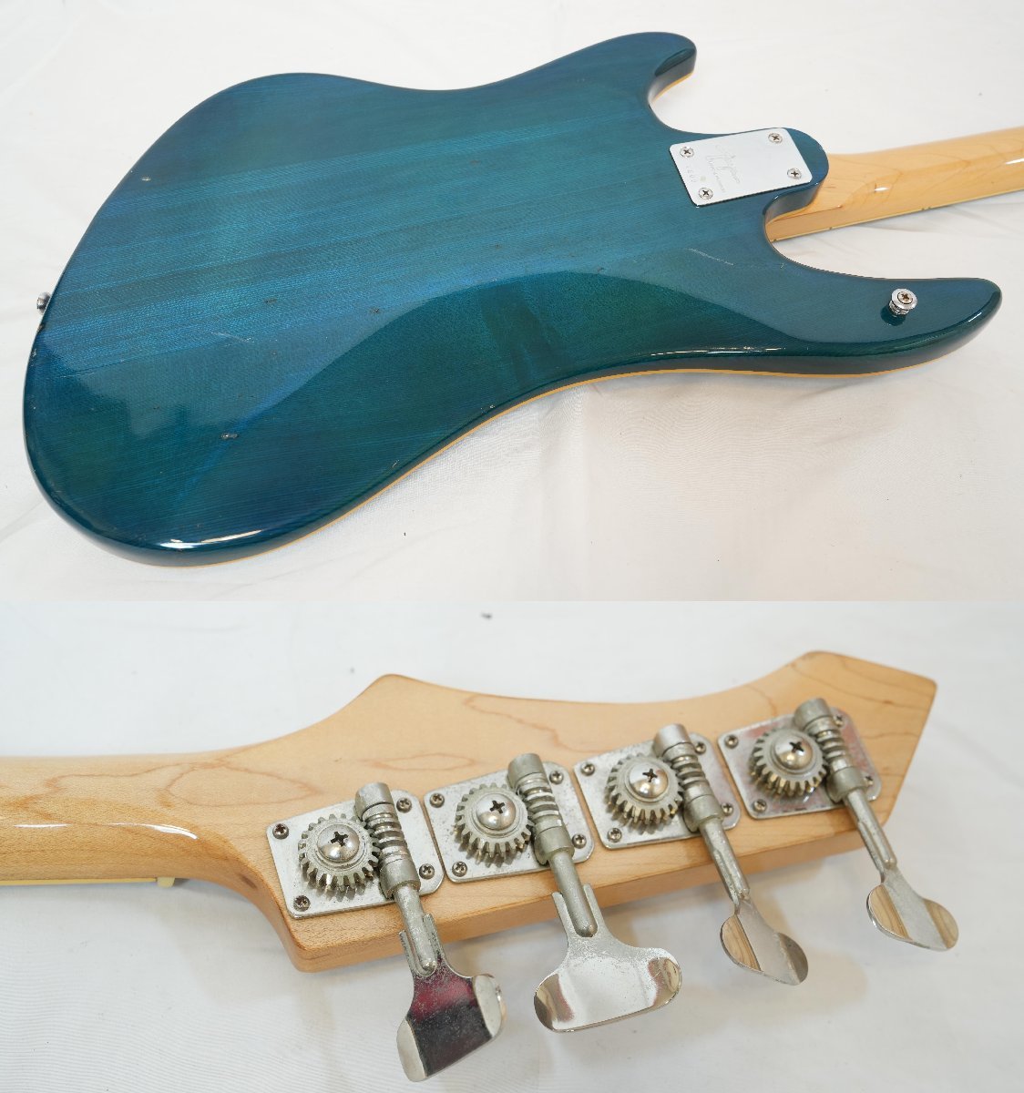 在庫限り Guyatone EB-9 CUSTOM ブルーメタリック 60~70年代 ビザール