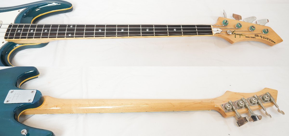 在庫限り Guyatone EB-9 CUSTOM ブルーメタリック 60~70年代 ビザール