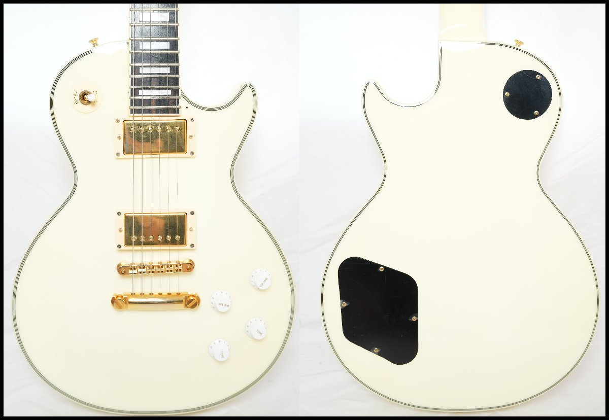 ☆EDWARDS by ESP☆E-LP-92CD VWH レスポールカスタム エボニー指板