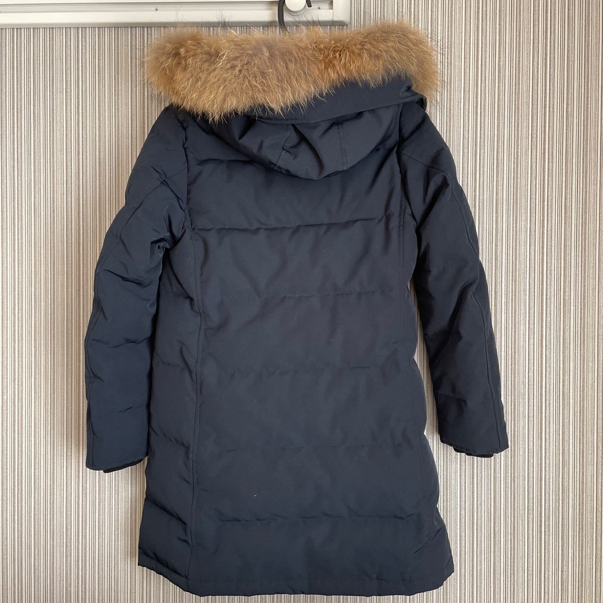 FREAK'S STORE】 DANTON ラクーンファー付きロングダウンジャケット
