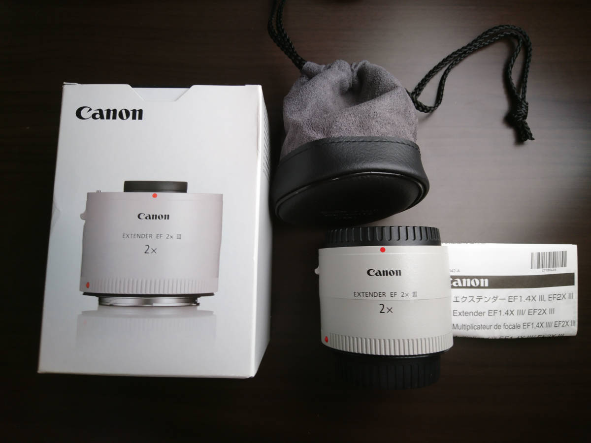 レンズ】キヤノン Canon EXTENDER EF2×III【美品】 lp2m.uinjambi.ac.id