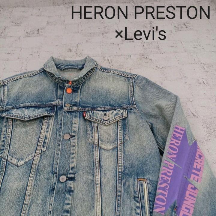 Lサイズ HERON PRESTON Levi's Trucker Jacket W10962