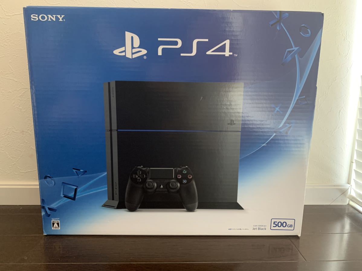 SONY PS4 本体 CUH-1200A 500GB ジェットブラック PlayStation4 JET BLACK 動作確認済 