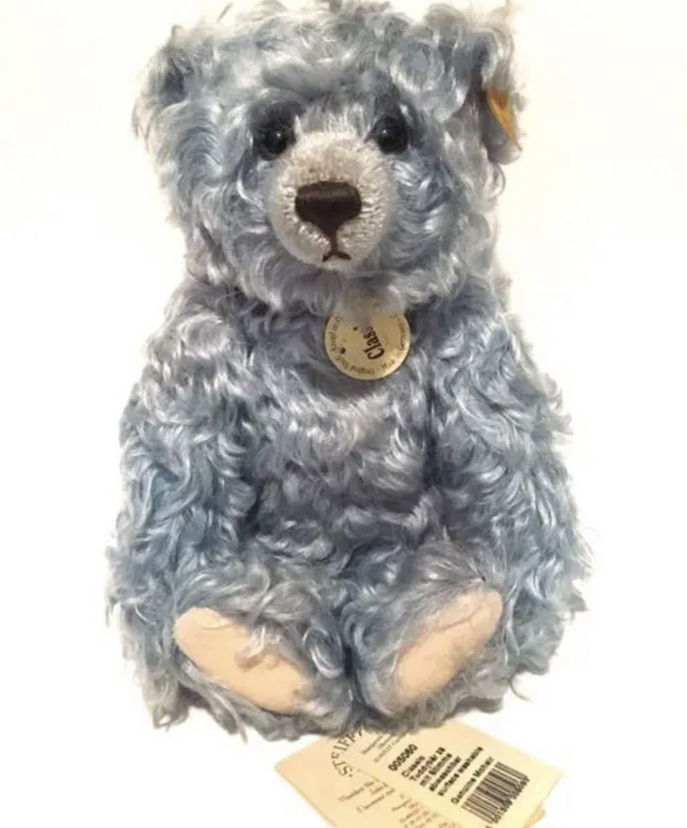 日本産】 シュタイフ テディベア Mohair Classic Teddy Bear Blue