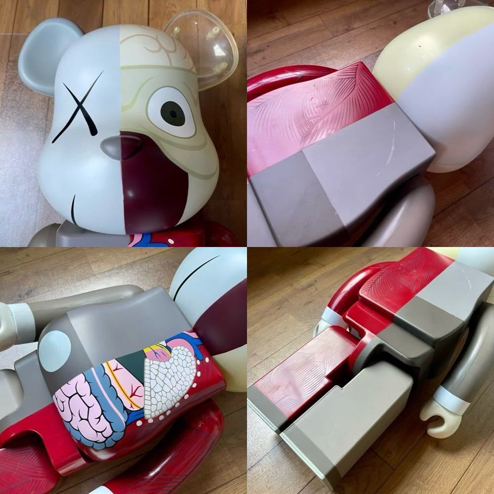 OriginalFake KAWS BE@RBRICK ベアブリック 1000% 400% 100%3体セット