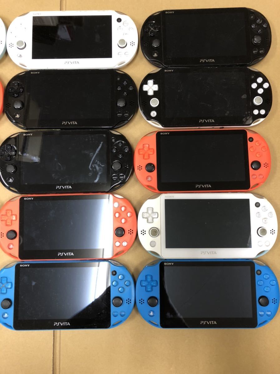 1）SONY PS Vita VITA PCH-2000 本体 20台セット 動作未確認