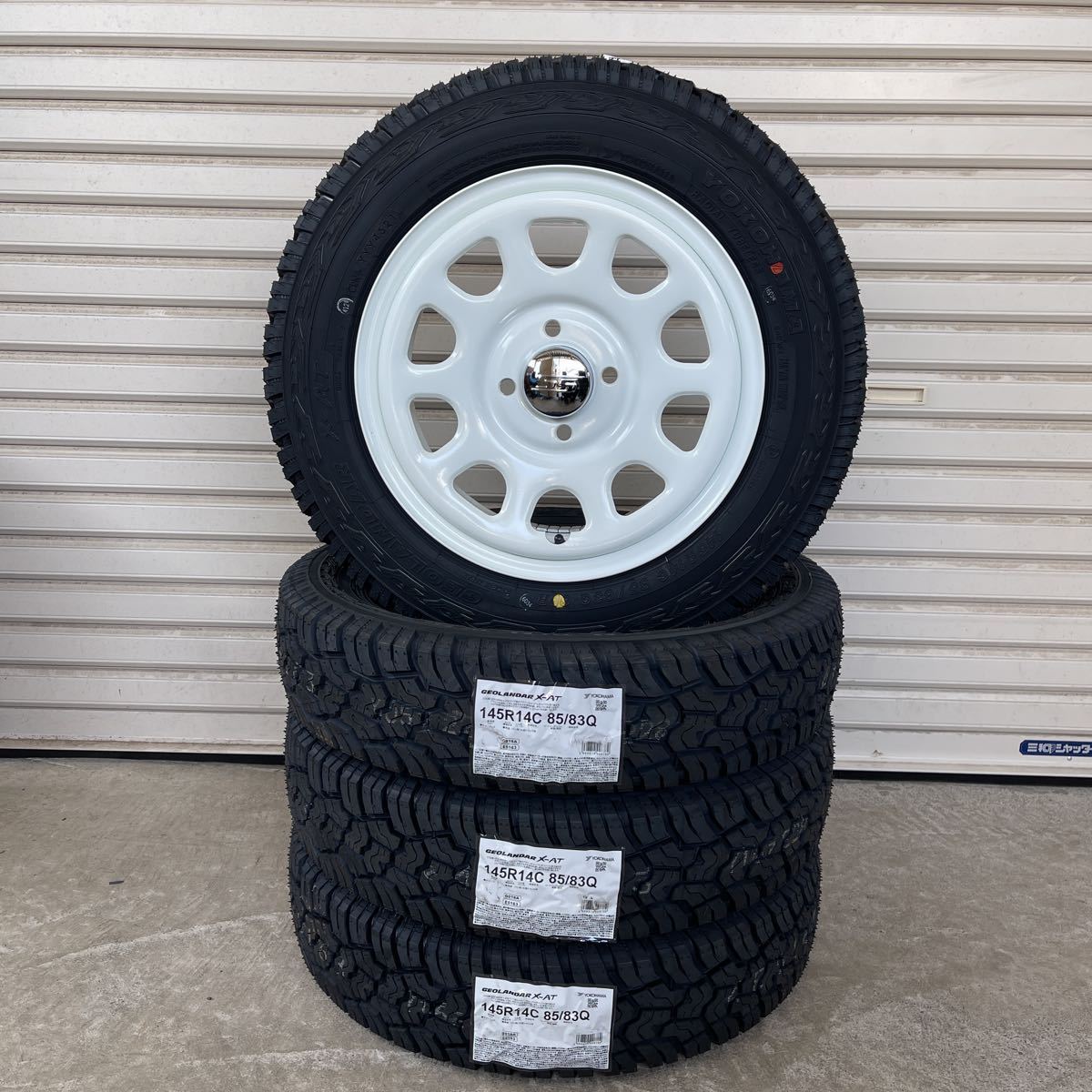 高価値】 DAYTONA SS ジオランダー X-AT 145R14C エブリィ キャリィ