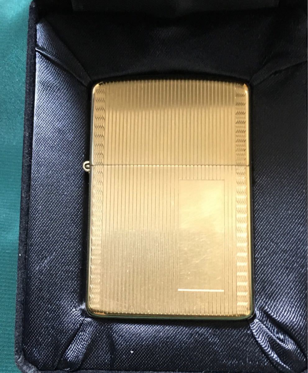 ZIPPO 10K ジッポー 10金 GOLD ゴールド 年式不明 現状品の画像1