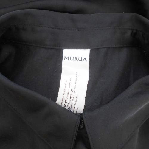 ムルーア MURUA レディース 99 (F) 長袖 ブラウス 黒 ブラック トップス_画像9