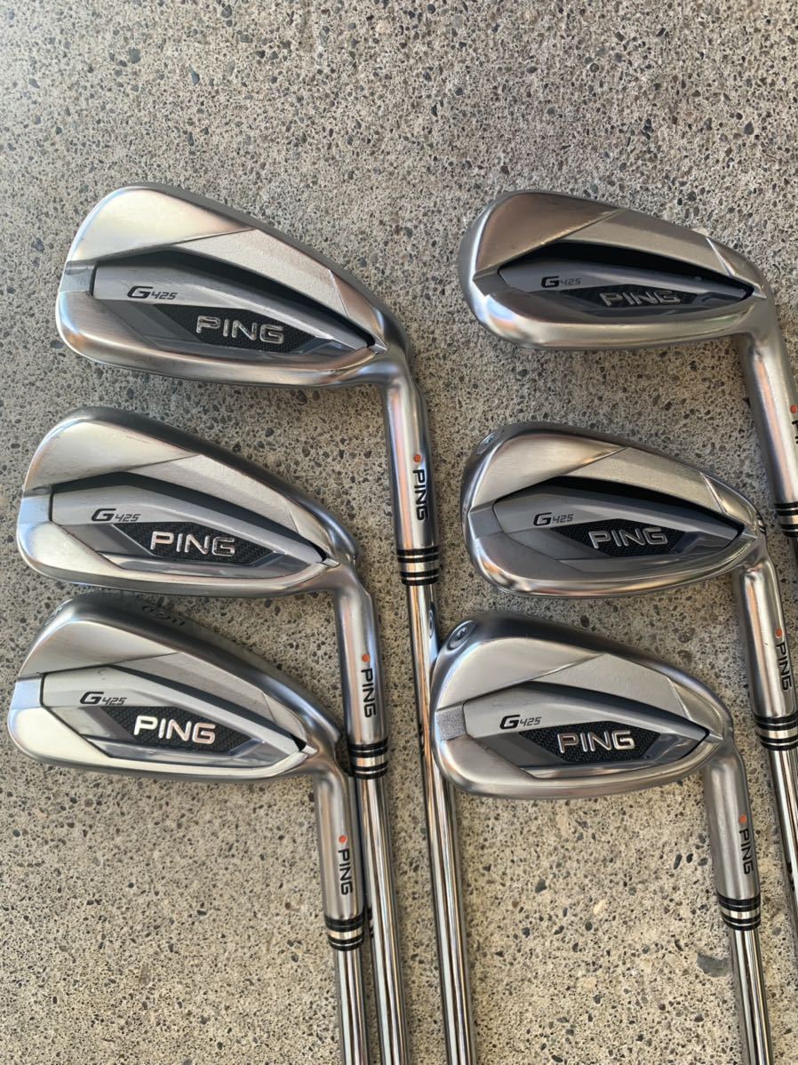 PING G425アイアン6本セット(6〜U) モーダス105 S(純正から購入