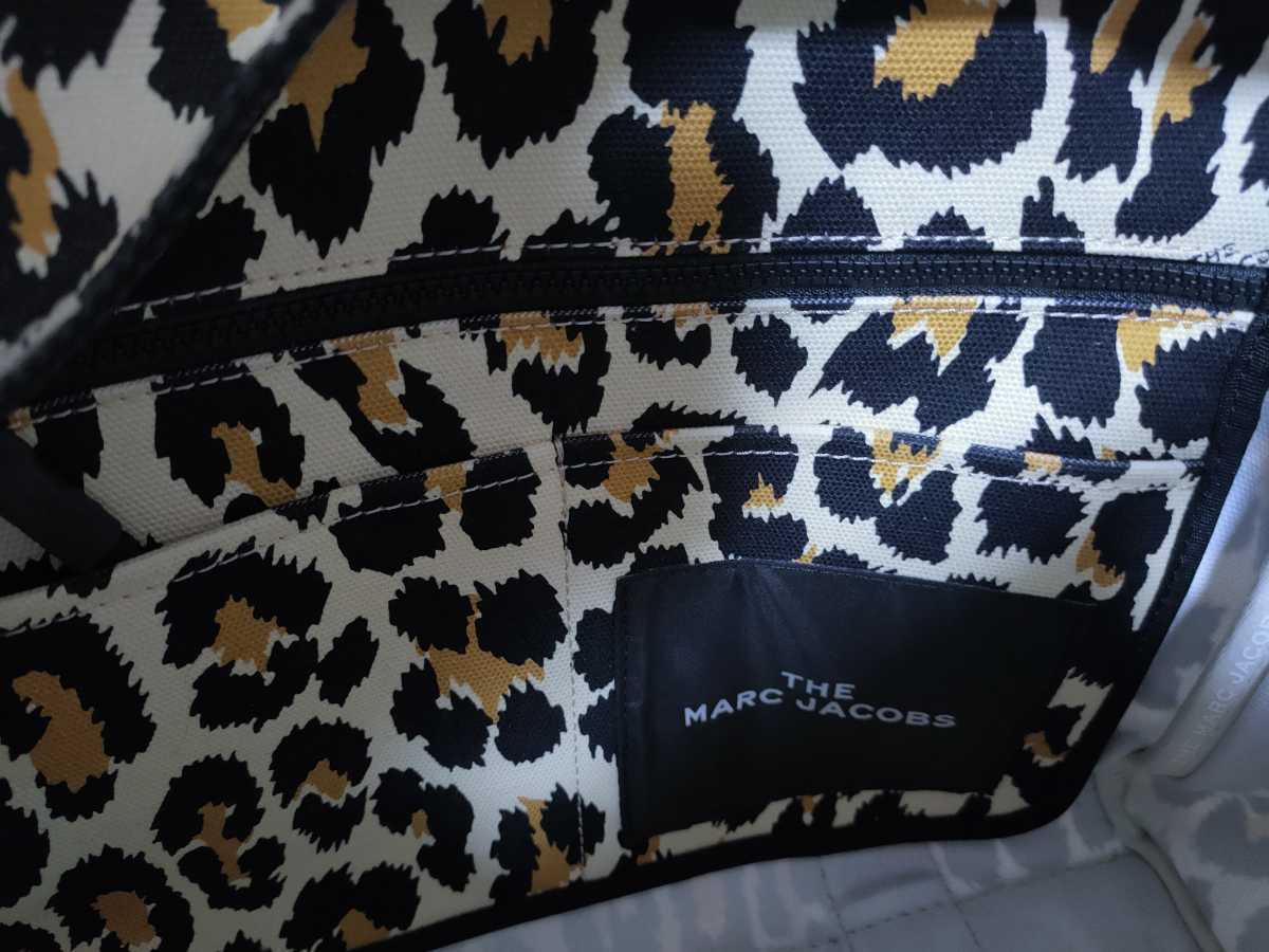 美品 マークジェイコブス MARC JACOBS 完売 レオパードスモールトートバッグ_画像6