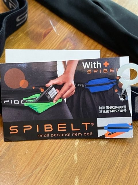 SPIBELT ブラック×ピンクzip スパイベルト ラージ ウエストポーチ トラベル ランニングポーチ 新品未使用品 送料無料 ウエストバック_画像4