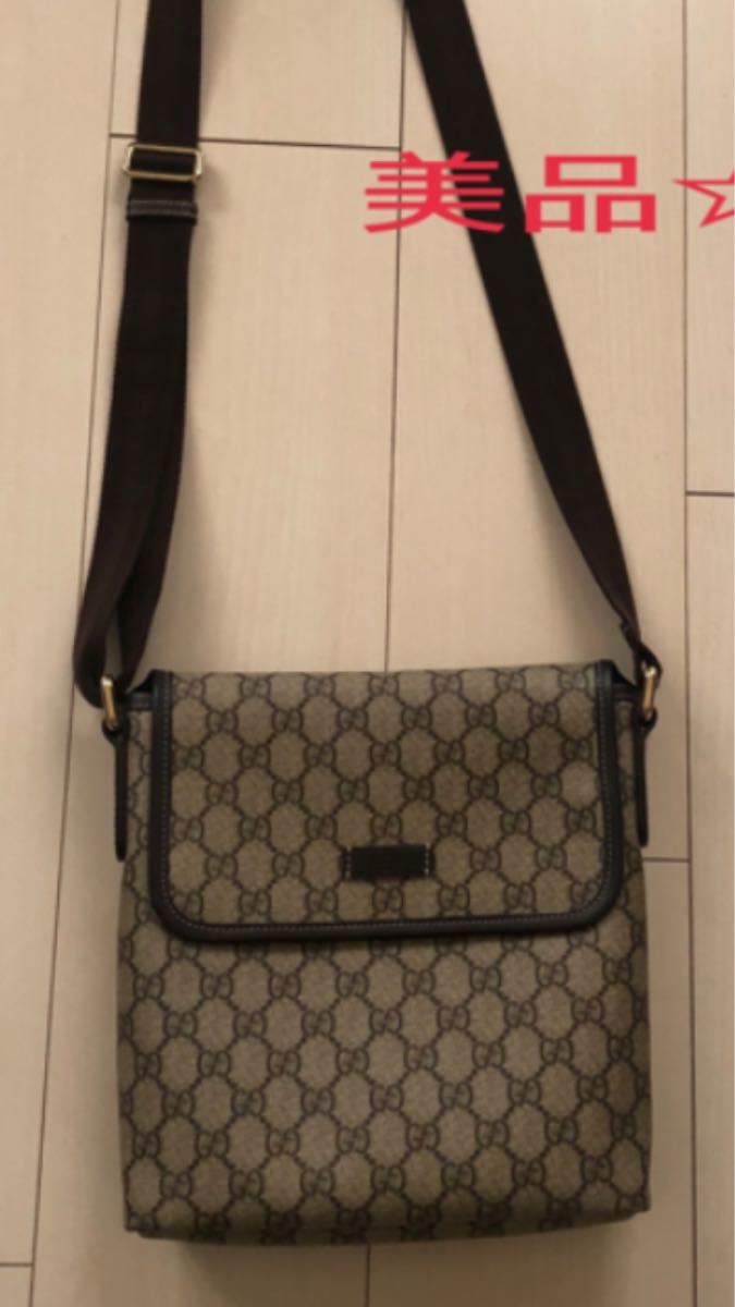 値下げGUCCI☆グッチ斜め掛けショルダーバッグ☆美品☆