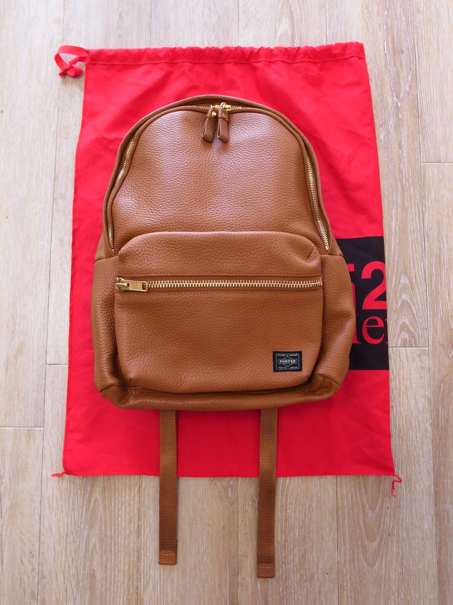 新品】 5525gallery × PORTER レザー バックパック ポーター リュック