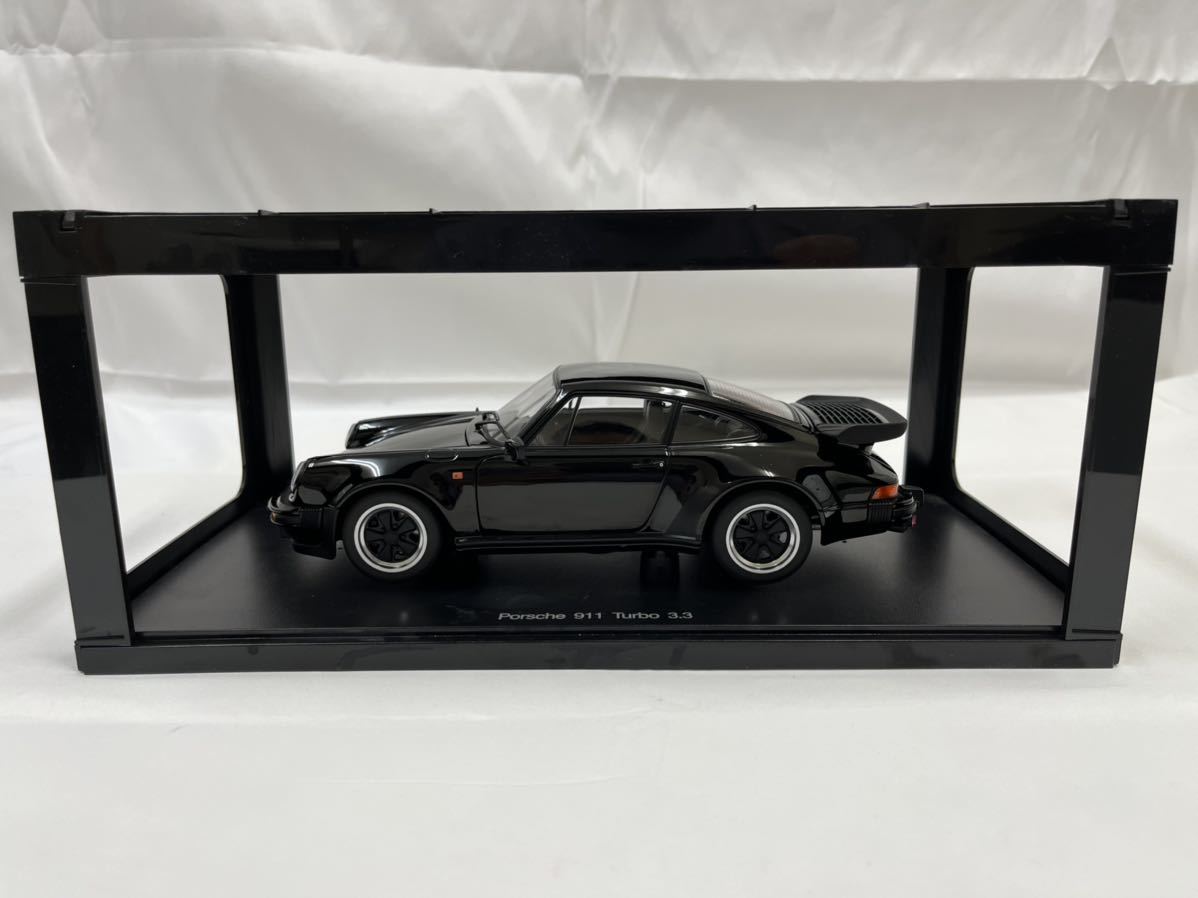 ④ オートアート 1/18 ポルシェ 911ターボ 3.3 (ブラック