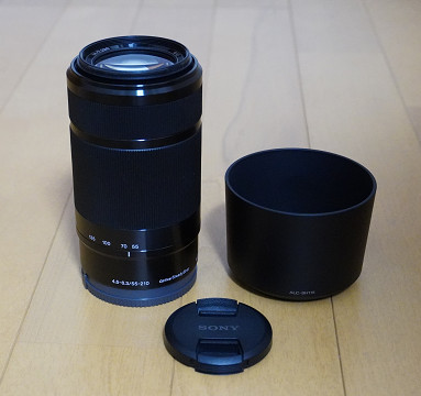 美品】SONY(ソニー) E 55-210mm F4.5-6.3 OSS SEL55210 (B) [ブラック