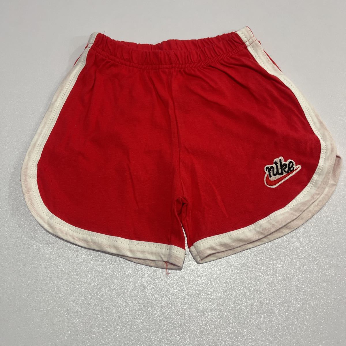  новый товар  неиспользованный товар  / модный  　 детский  укороченные брюки / красный 110 сантиметр 