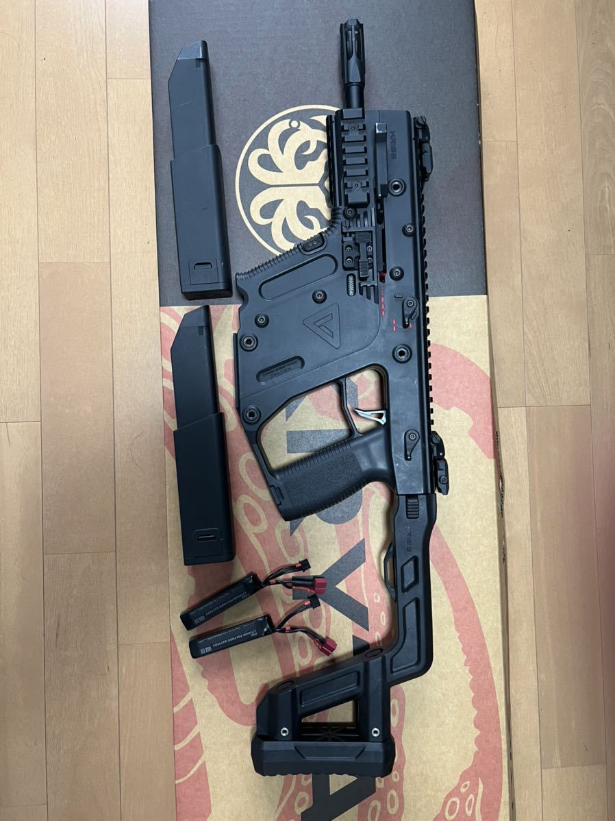 52%割引KRYTAC KRISS VECTOR クライタック クリスベクター バッテリー 直売卸し売り クライタック クロスボーンカスタム VECTOR KRISS トイガン