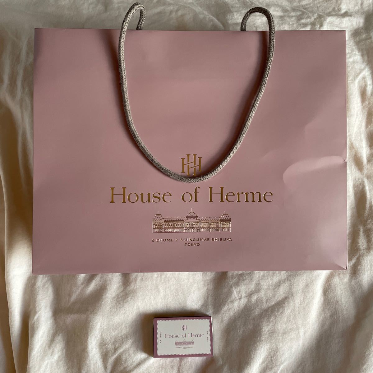 House of Hermeショッピングバッグ マッチ ショップ袋 紙袋