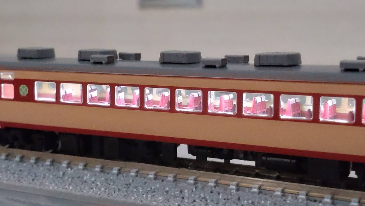 485系特急電車（はつかり）　座席表現シール_画像5