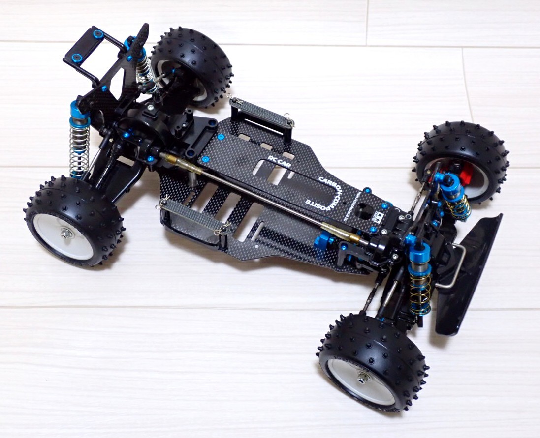 1/10 タミヤ TOP-FORCE トップフォース カーボン シャーシ オプション