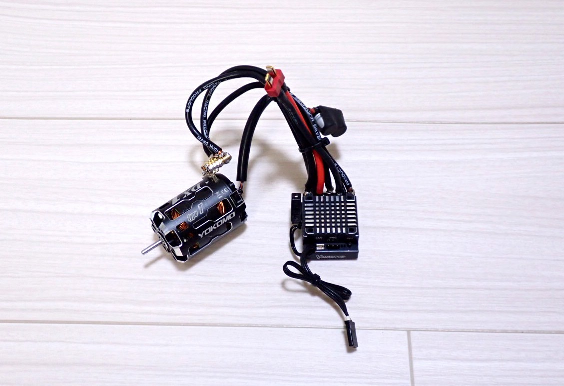 ヨコモ ドリフトスペック ブラシレスコンボ BL-RS4 モーター DX1 ヨコモ ドリフトスペック ブラシレスコンボ BL-RS4 モーター DX1