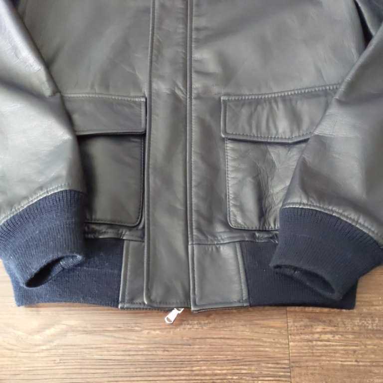 祝日 ABAHOUSE A2レザージャケット フライトジャケット 革ジャン M