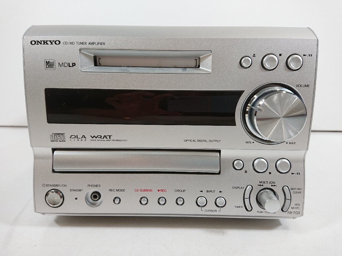 ONKYO FR-435 CD/MDコンポ 日本製 フルサイズ ミニコンポ 希少!大人気