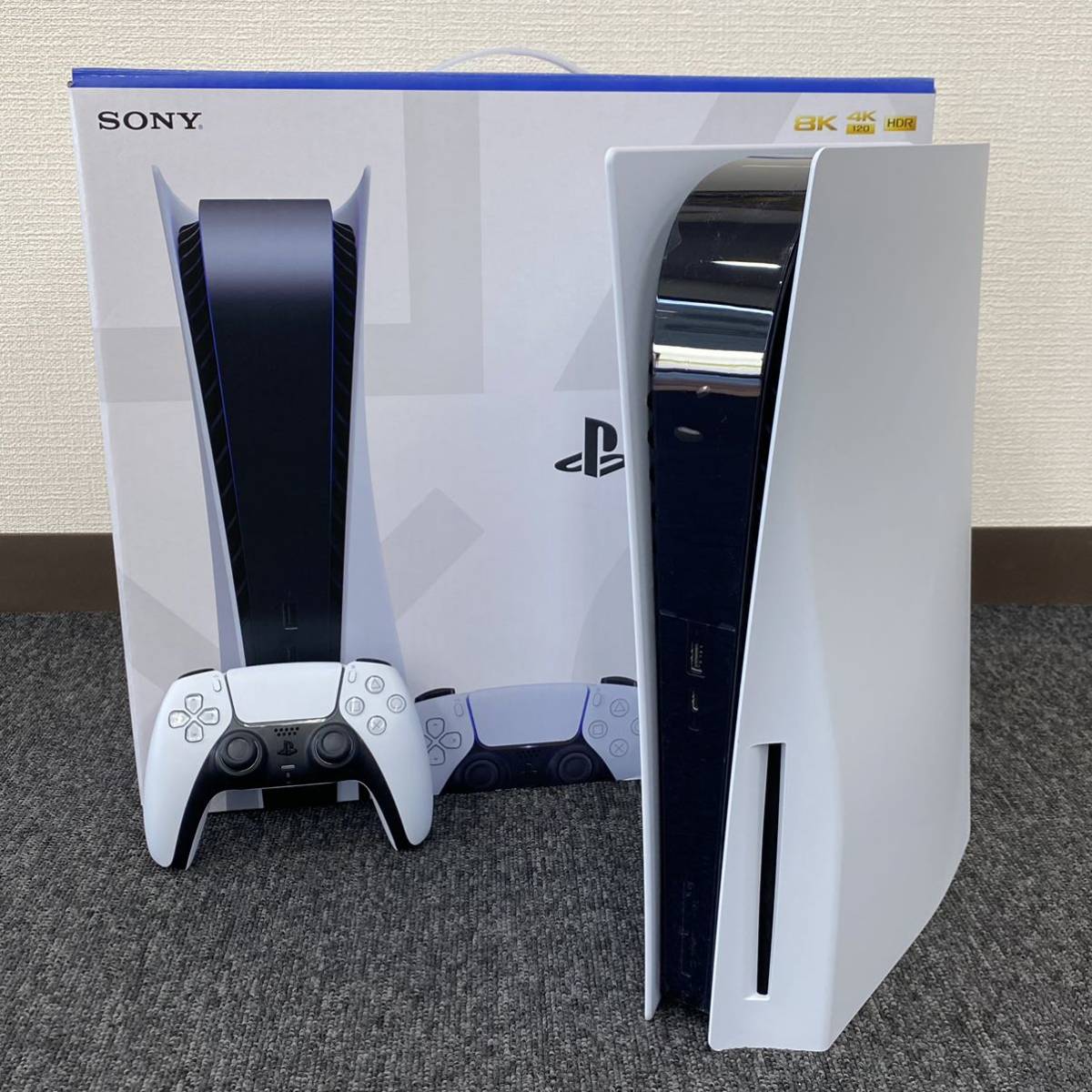 中古美品】☆SONY PlayStation5 ディスクドライブ搭載モデル本体 CFI