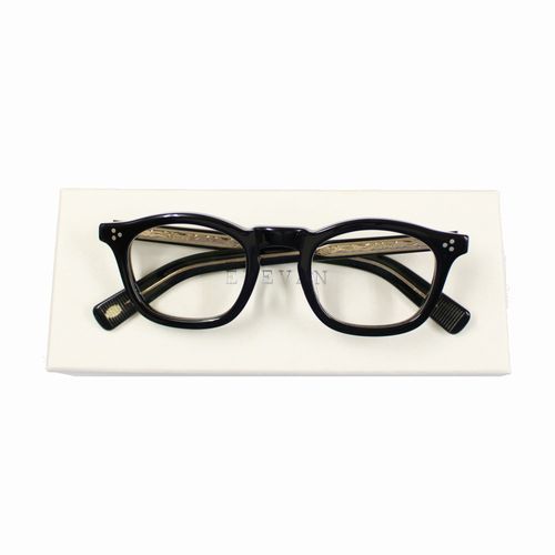 EYEVAN アイヴァン Sadler PBK サドラー メガネ フレーム ブラック www