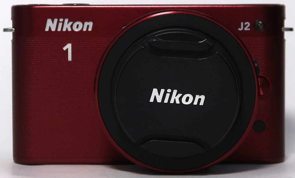 NIKON 1 J2 , 10-30mmレンズ付き, レッド, 