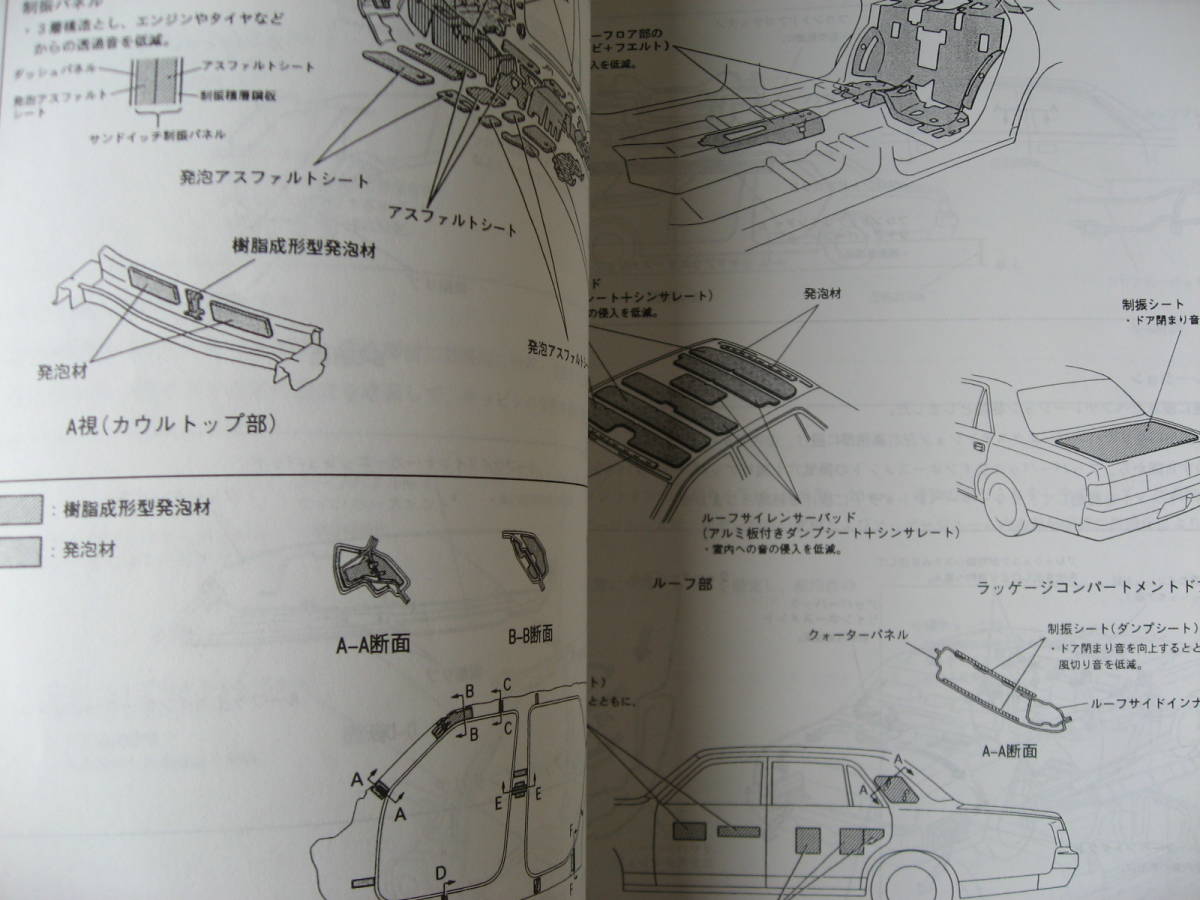 送料無料代引可即決《トヨタ純正GZG50系センチュリーのすべて平成9年厚口約500p超詳細新型車解説書絶版品専用装備特長図データ本文新品特注_画像2