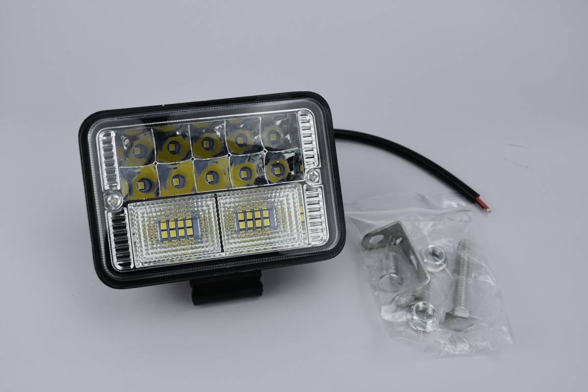 26LED 車オフロード ledワークライト 防水作業灯 曲型広角狭角一体型 トラック用品/農業機械車外灯 各種作業対応 LED投光器 12-24v用 1個入_画像2