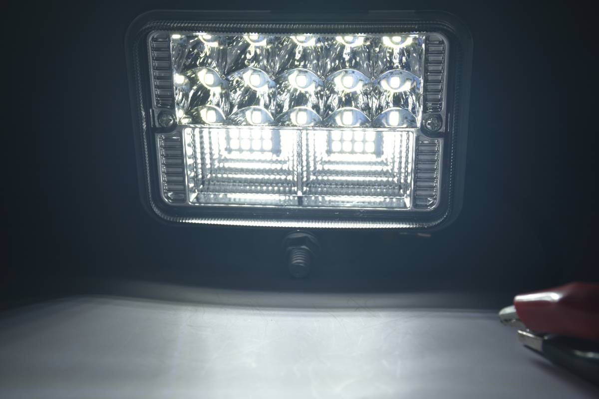 26LED 車オフロード ledワークライト 防水作業灯 曲型広角狭角一体型 トラック用品/農業機械車外灯 各種作業対応 LED投光器 12-24v用 1個入_画像7