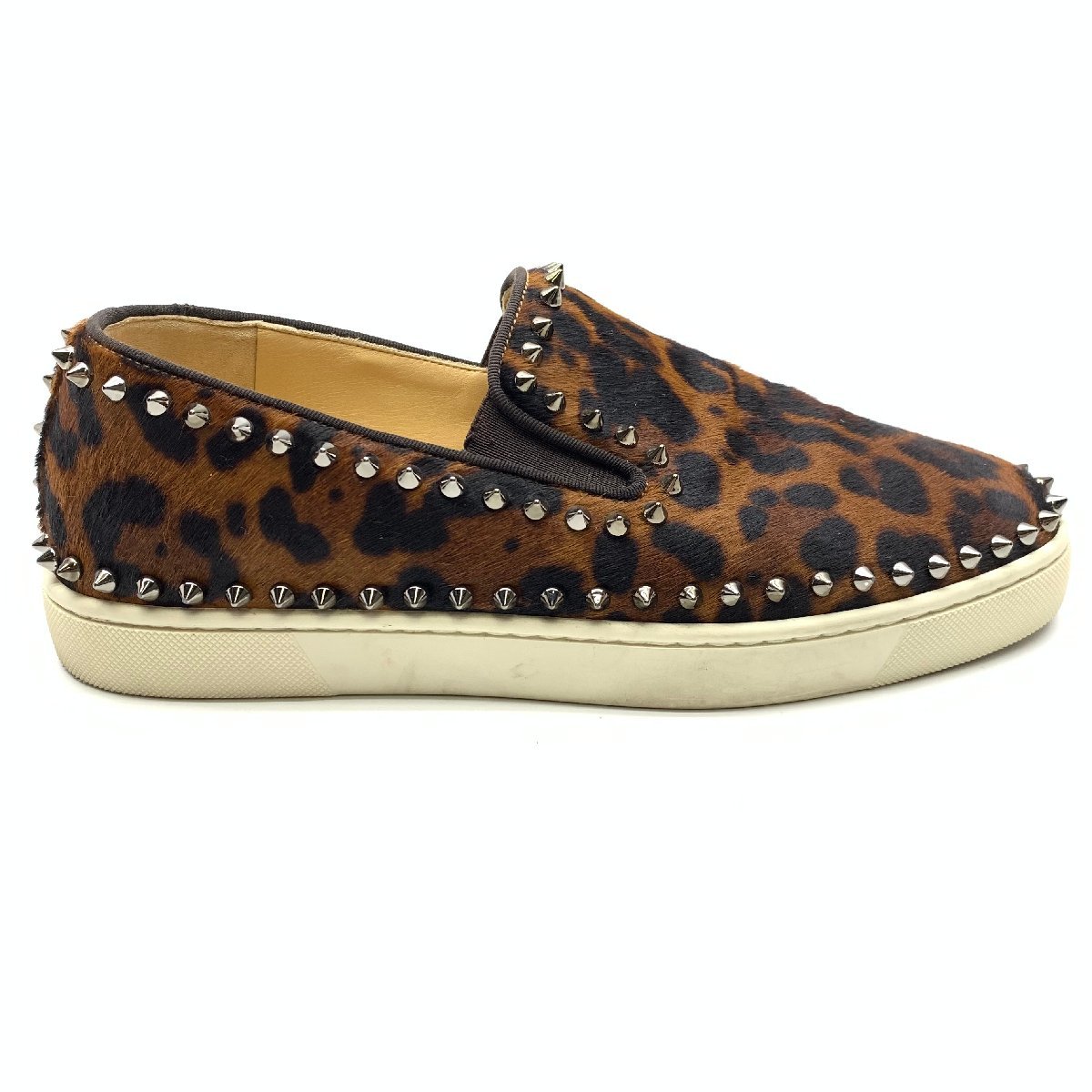 Christian Louboutin クリスチャン ルブタン レオパード スパイク