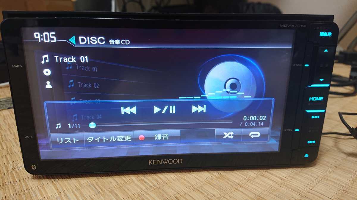 KENWOOD ケンウッド カーナビ MDV-X701W 地図更新済み(このナビ KENWOOD ケンウッド カーナビ MDV-X701W 地図更新済み(このナビ