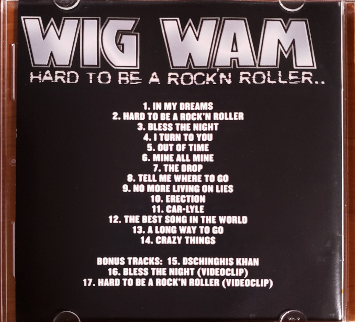 PayPayフリマ｜WIG WAM 「Hard To Be A Rock'n Roller」 輸入盤