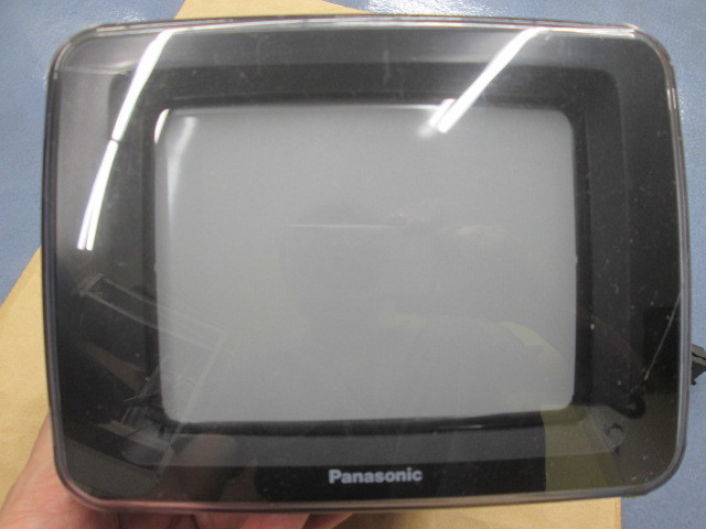 パナソニック 車載カラーテレビ TR-6CTa Panasonic 松下電器産業株式会社 COLOR DISPLAY UNIT ポータブルテレビ 車載TV 旧車 昭和 当時物_画像3